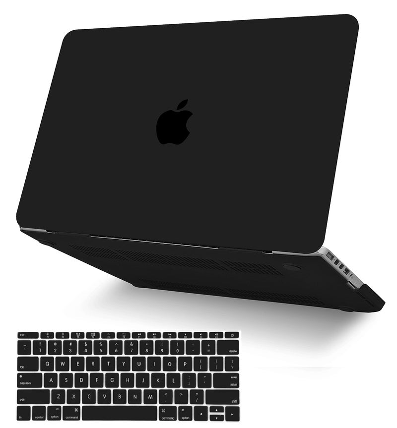 KECC Case Compatible with MacBook Pro 16 inch Case Cover 2020 2019 Release A2141 with Touch Bar Touch ID Plastic Hard Shell + Keyboard Cover (Matte Black) - Image 1